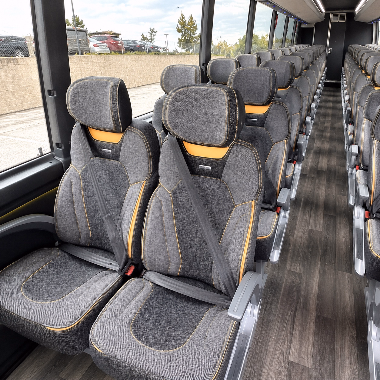 athens concert transportation onboard seating