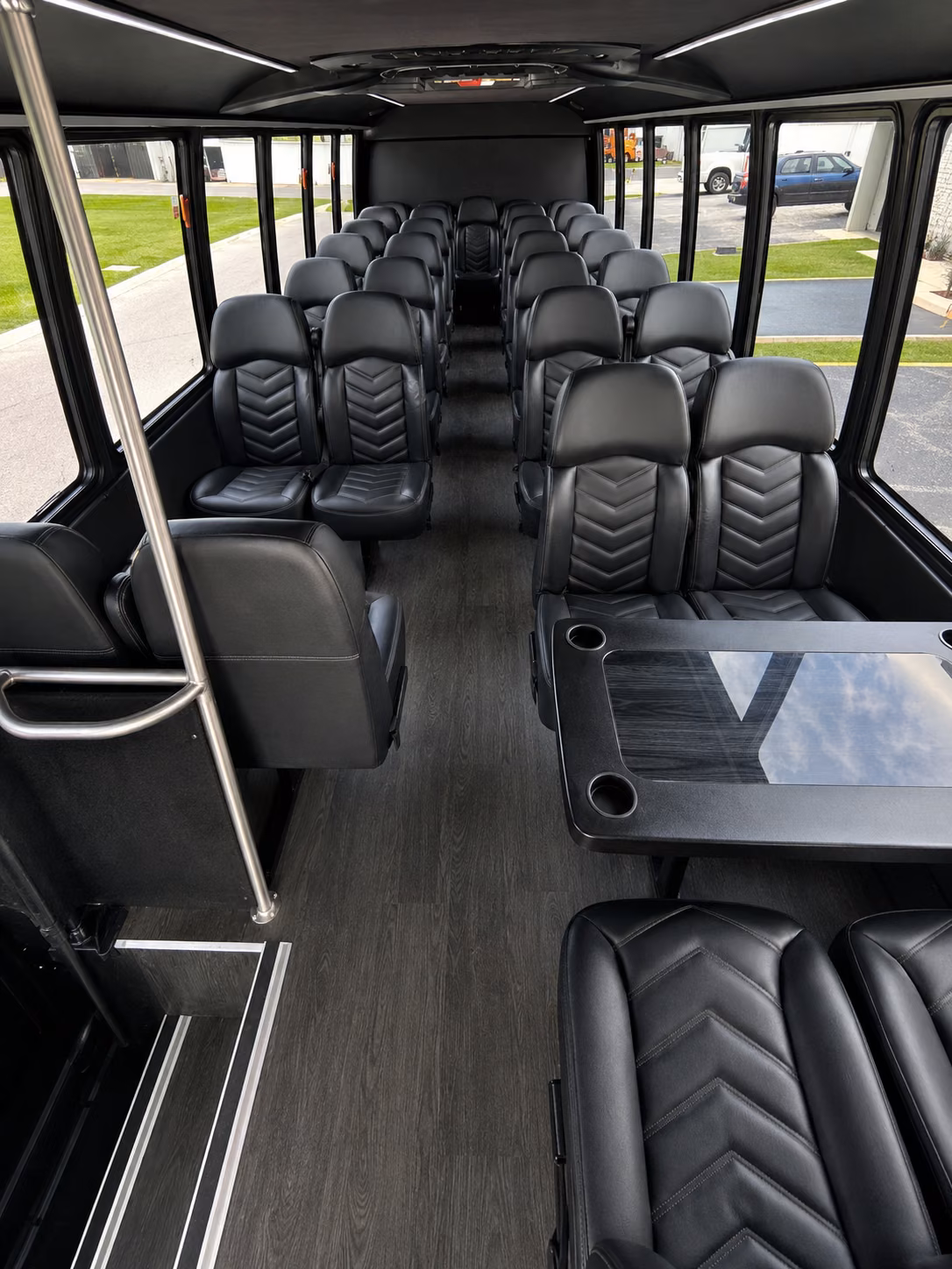 athens sporting event transportation onboard seating