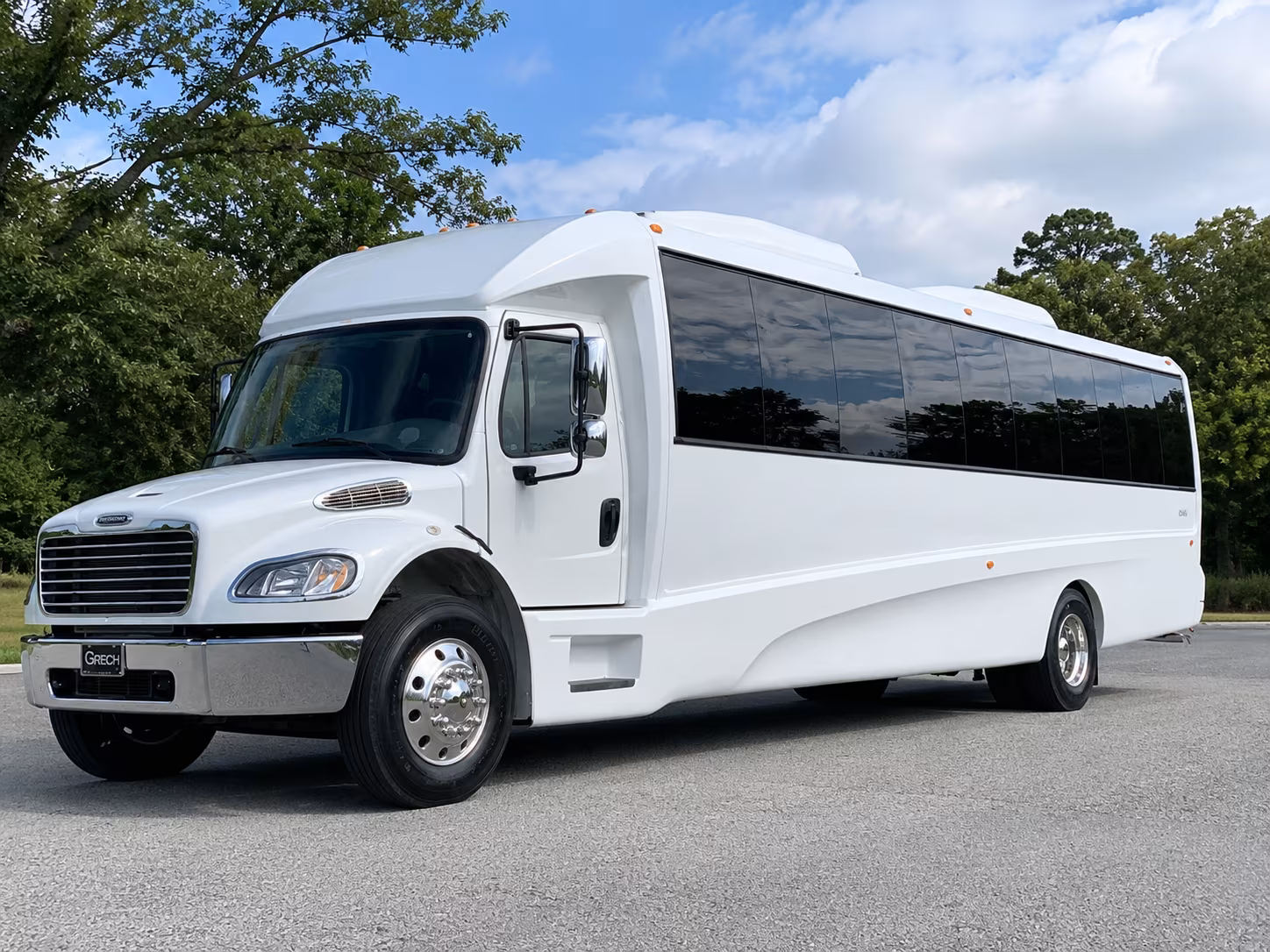 start your bachelorette night on a party bus through downtown athens
